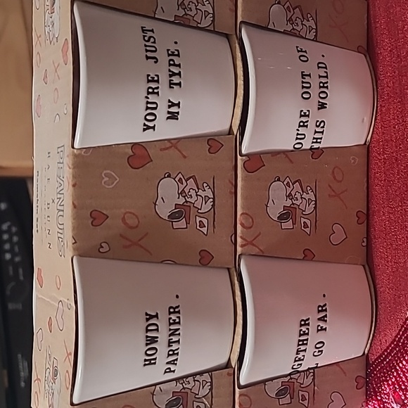 ❤️🩷Rae Dunn Peanuts Ramekin Set - Picture 2 of 12